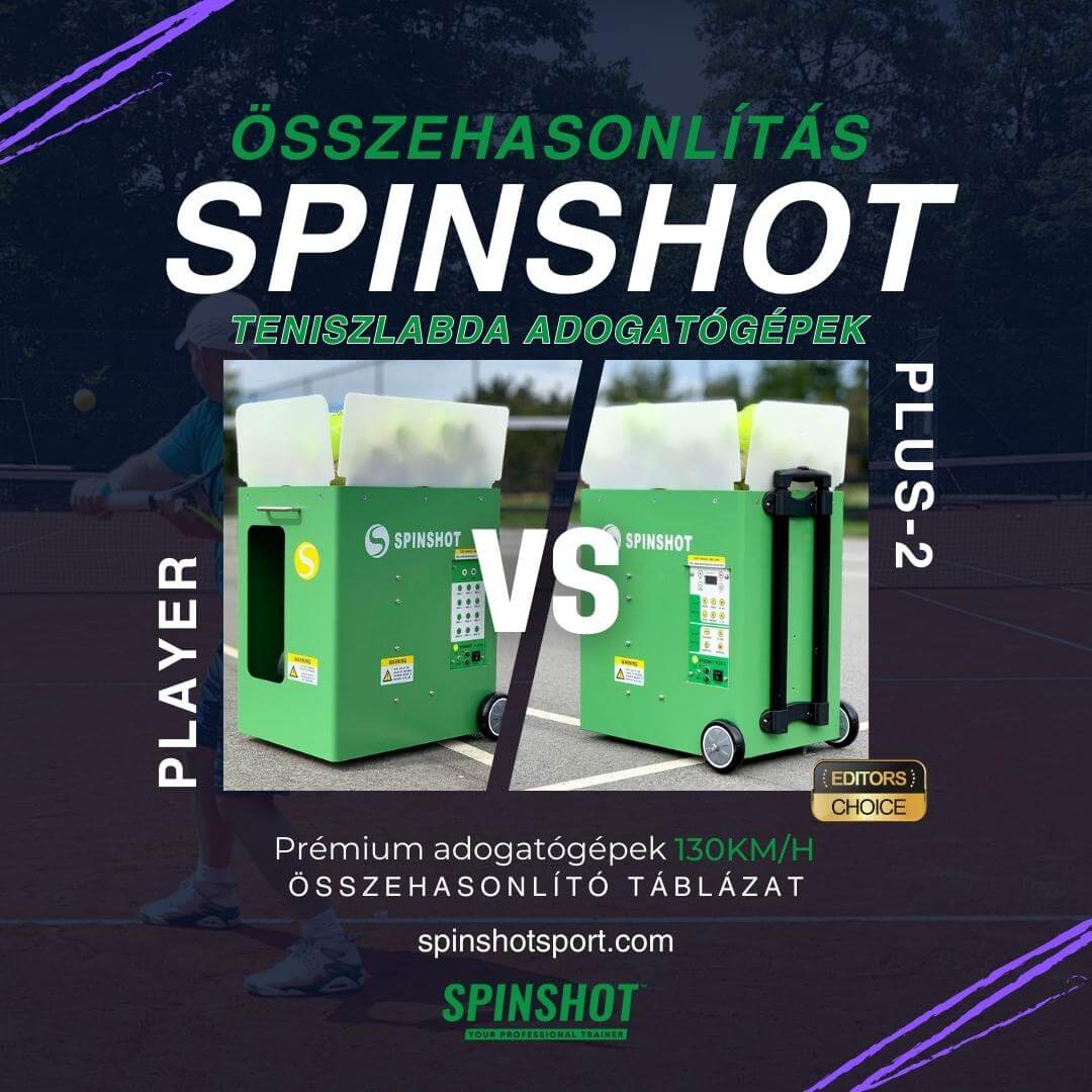 Spinshot tenisz adogatógépek összehasonlítása